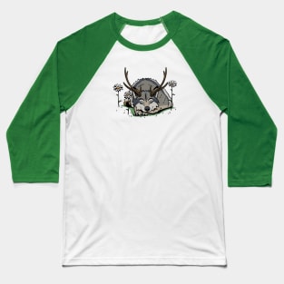 The Antlered Wolf x Summer - Summer Child Baseball T-Shirt